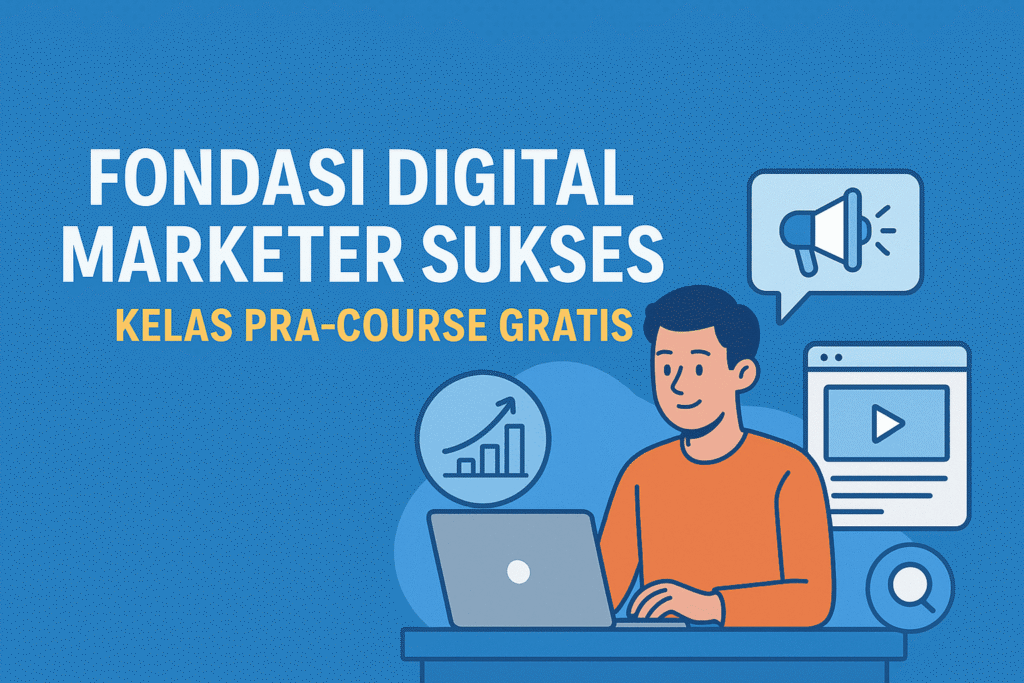 FONDASI DIGITAL MARKETER SUKSES — KELAS PRA-COURSE GRATIS