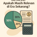 Metode Budget 50/30/20: Apakah Masih Relevan di Era Sekarang?
