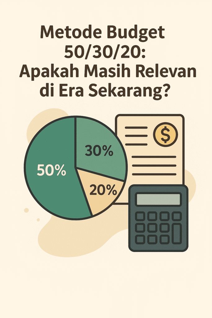 Metode Budget 50/30/20: Apakah Masih Relevan di Era Sekarang?