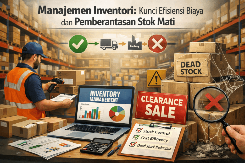 Manajemen Inventori Kunci Efisiensi Biaya dan Pemberantasan Stok Mati