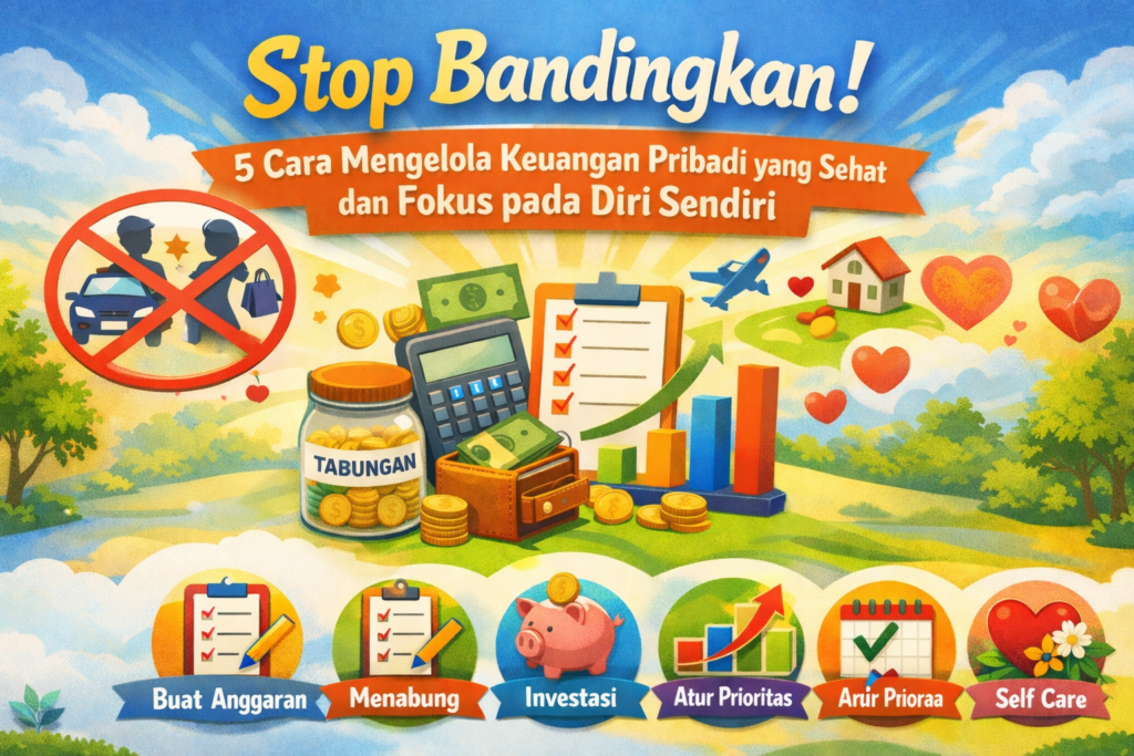 5 Cara Mengelola Keuangan Pribadi yang Sehat dan Fokus pada Diri Sendiri