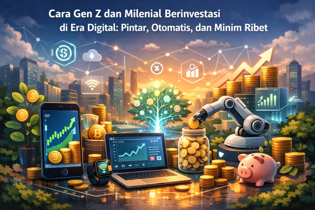 Cara Gen Z dan Milenial Berinvestasi di Era Digital Pintar, Otomatis, dan Minim Ribet