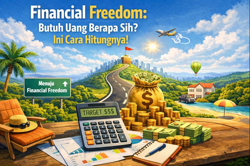 Financial Freedom: Butuh Uang Berapa Sih? Ini Cara Hitungnya!