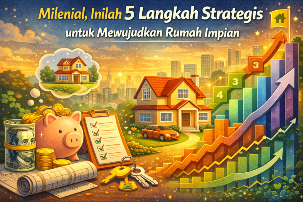 Milenial, Inilah 5 Langkah Strategis untuk Mewujudkan Rumah Impian