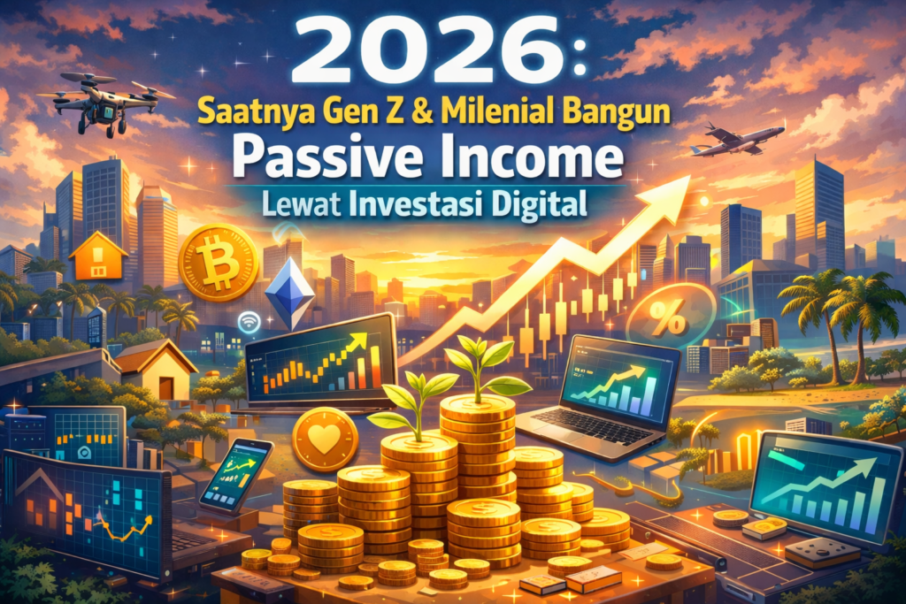 Saatnya Gen Z & Milenial Bangun Passive Income Lewat Investasi Digital