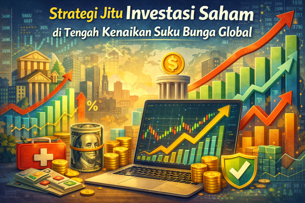 Strategi Jitu Investasi Saham di Tengah Kenaikan Suku Bunga Global
