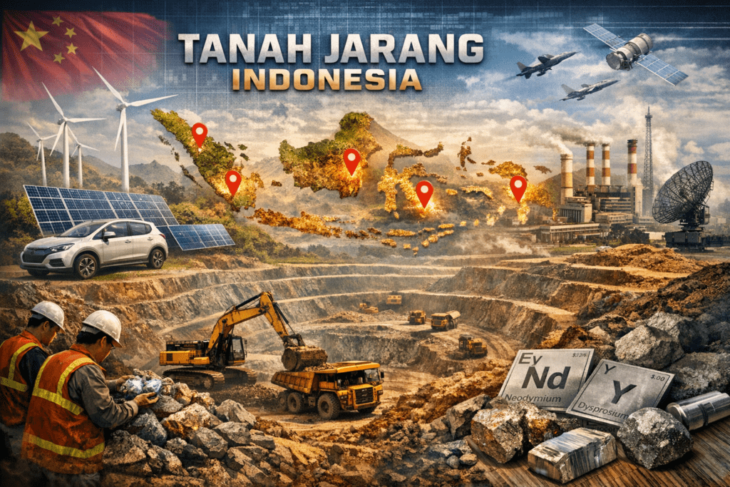 Indonesia Kuasai Kunci Masa Depan 8 Blok Tambang Tanah Jarang Teridentifikasi, Ini Lokasi dan Strateginya