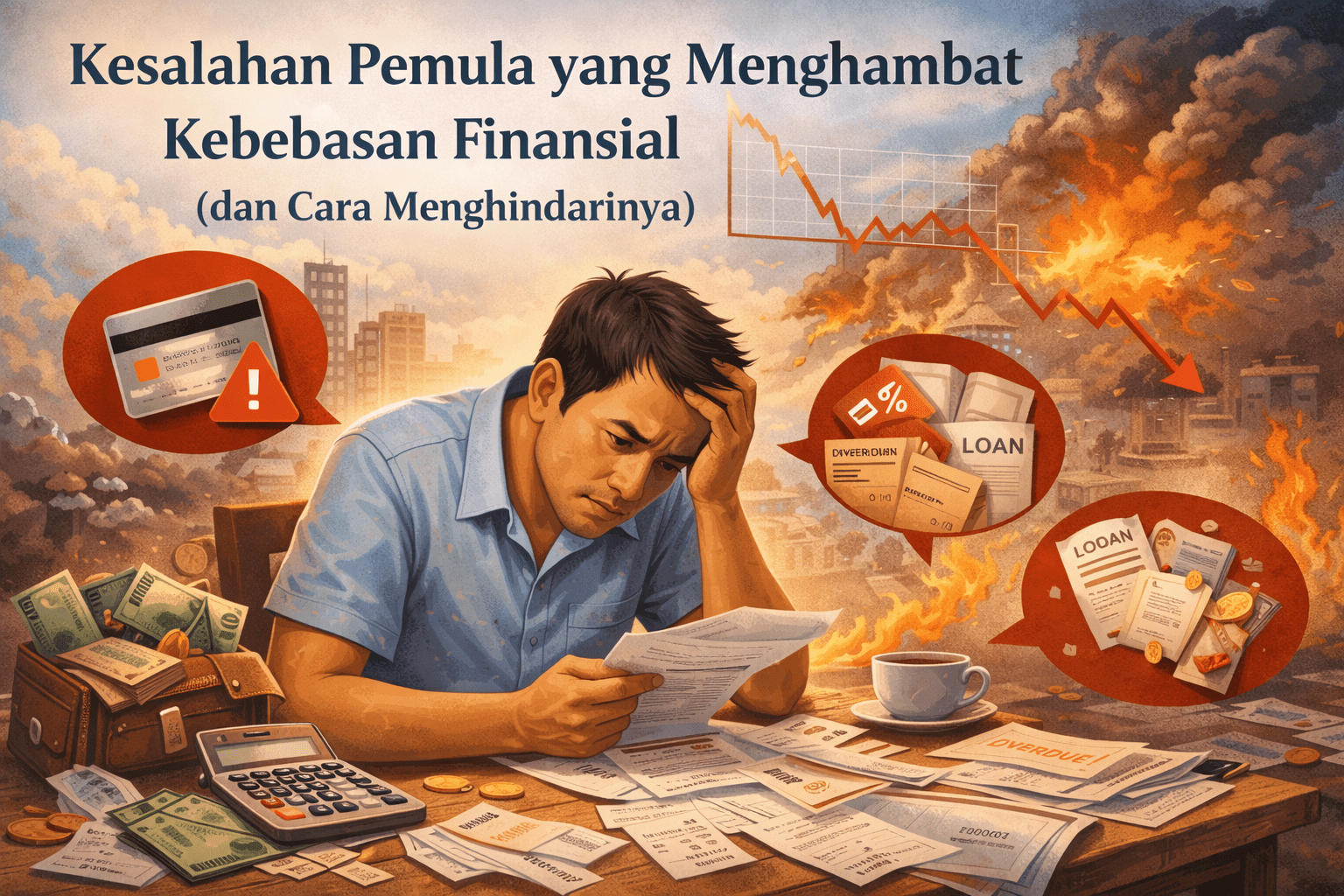 Kesalahan Pemula yang Menghambat Kebebasan Finansial (dan Cara Menghindarinya)