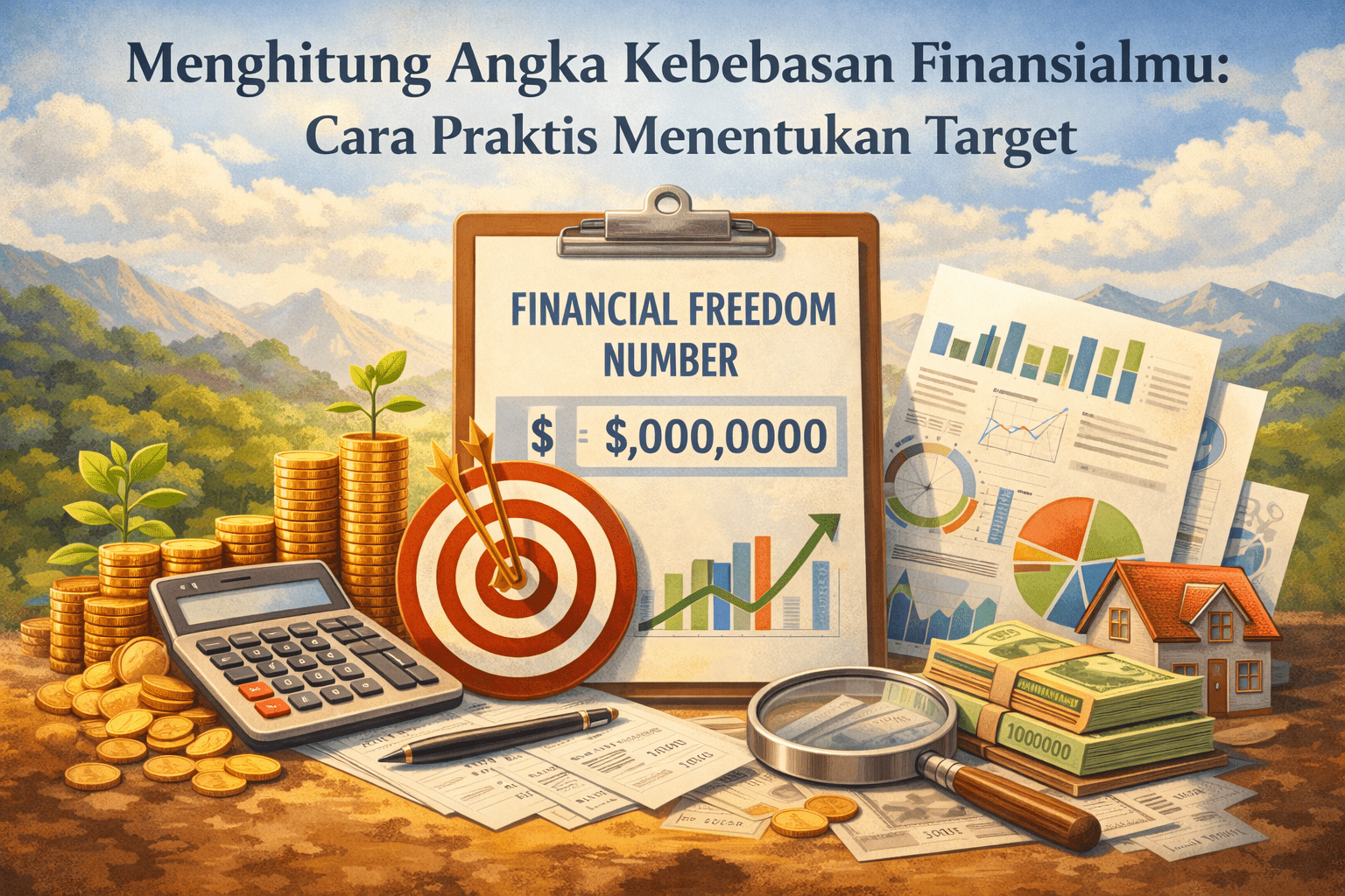 Menghitung Angka Kebebasan Finansialmu Cara Praktis Menentukan Target