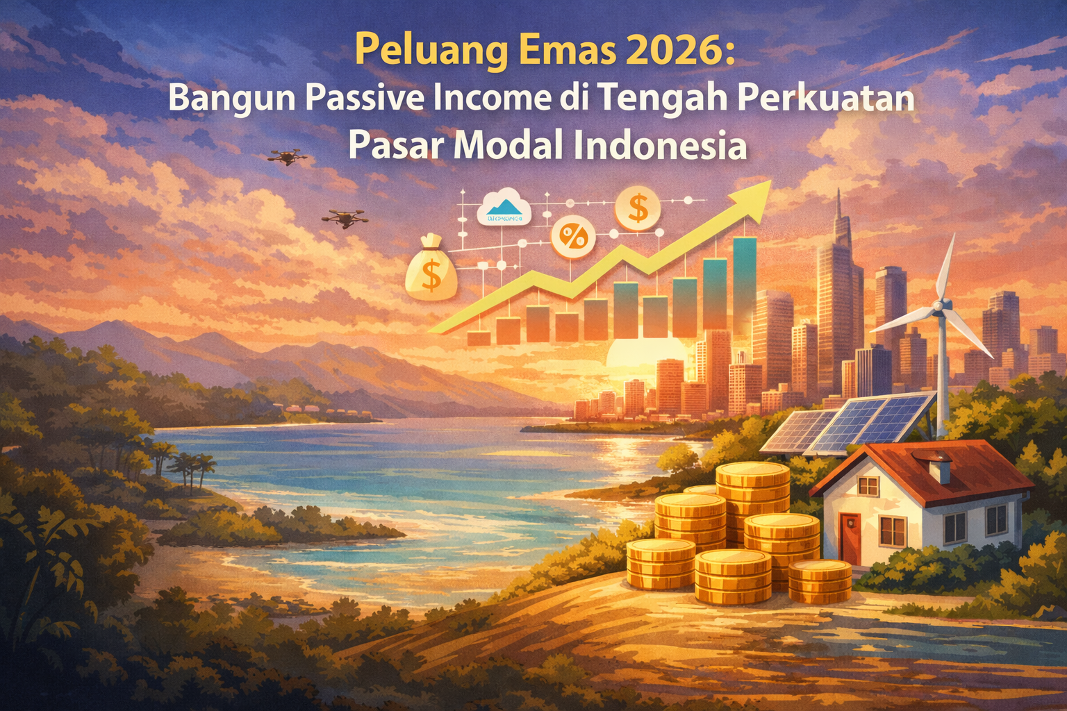 Peluang Emas 2026 Bangun Passive Income di Tengah Perkuatan Pasar Modal Indonesia
