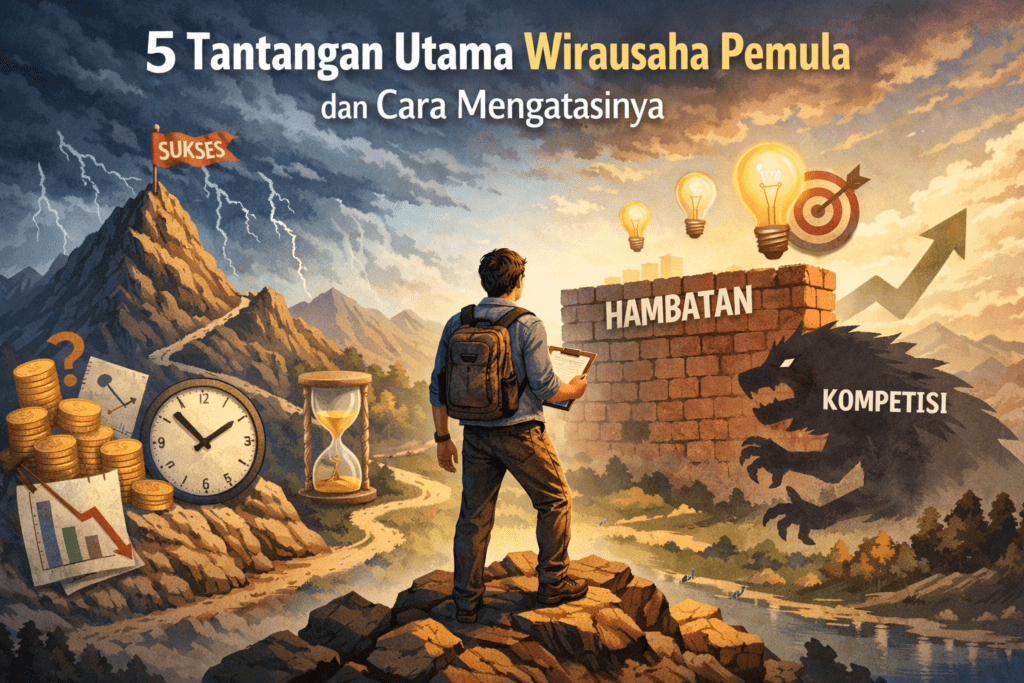 5 Tantangan Utama Wirausaha Pemula dan Cara Mengatasinya