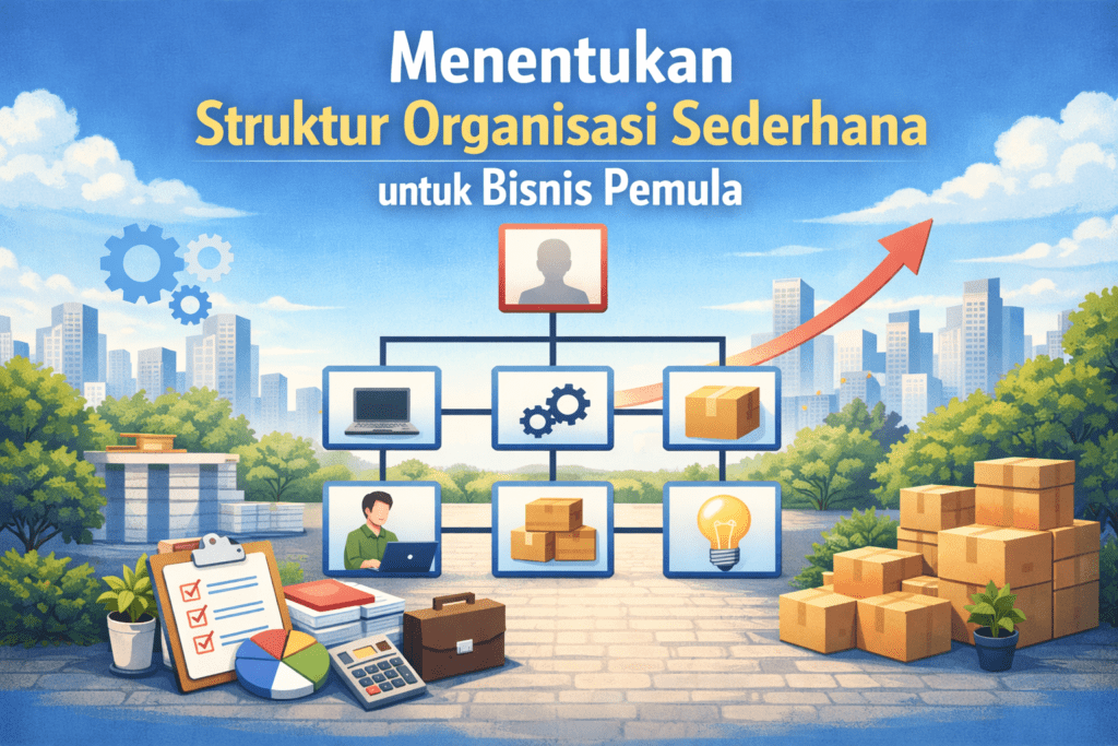 Menentukan Struktur Organisasi Sederhana untuk Bisnis Pemula