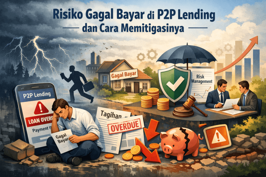 Risiko Gagal Bayar di P2P Lending dan Cara Memitigasinya