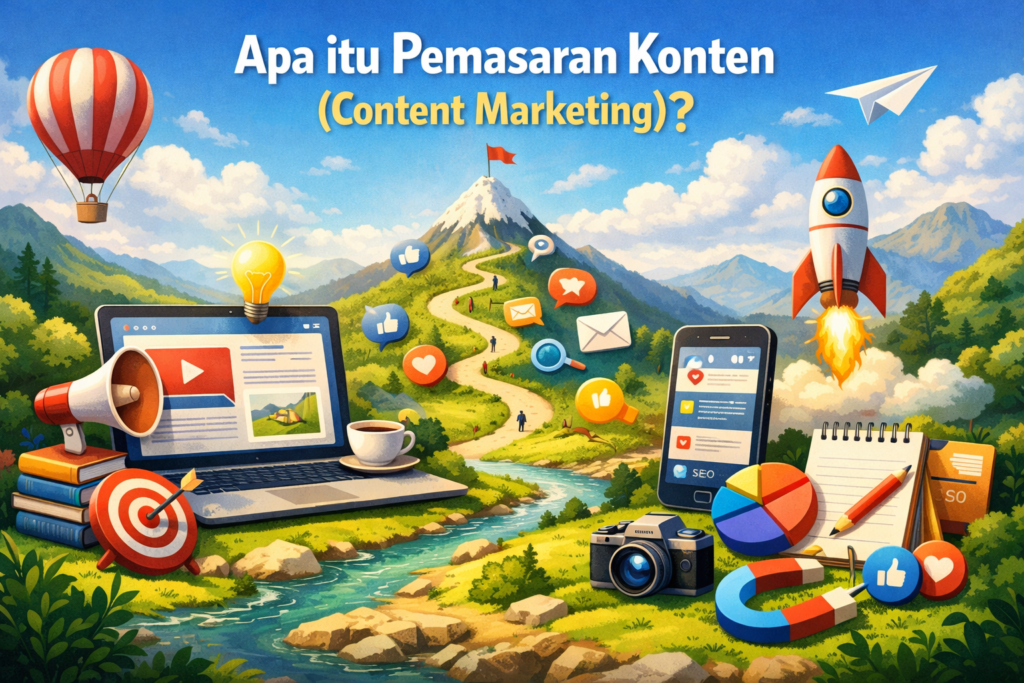 Apa itu Pemasaran Konten Strategi Jitu Raih Pelanggan Tanpa Terkesan Memaksa