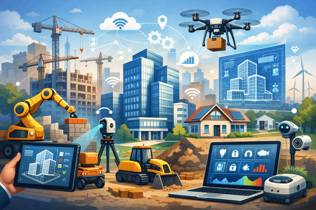 Penerapan Teknologi di Sektor Konstruksi dan Properti (Proptech)