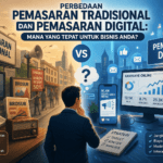 Perbedaan Pemasaran Tradisional dan Pemasaran Digital: Mana yang Tepat untuk Bisnis Anda?