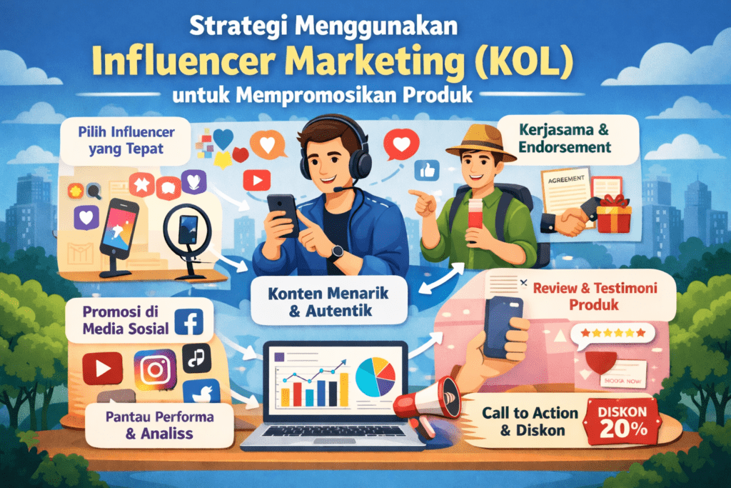 Strategi Jitu Influencer Marketing (KOL) untuk Meningkatkan Penjualan Produk