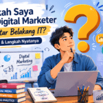 Bisakah Saya Menjadi Digital Marketer Tanpa Latar Belakang IT Ini Jawaban & Langkah Nyatanya