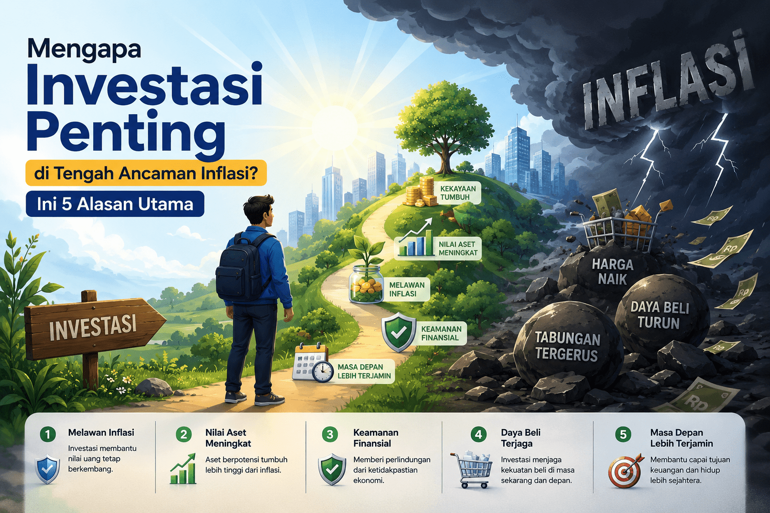 Mengapa Investasi Penting di Tengah Ancaman Inflasi Ini 5 Alasan Utama