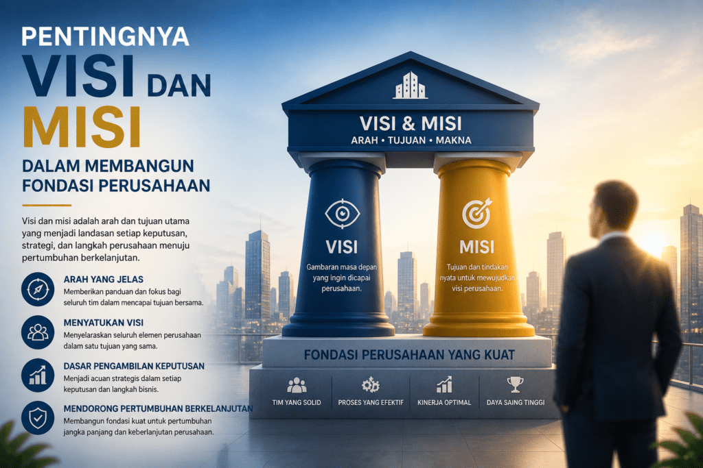 Pentingnya Visi dan Misi dalam Membangun Fondasi Perusahaan yang Kuat