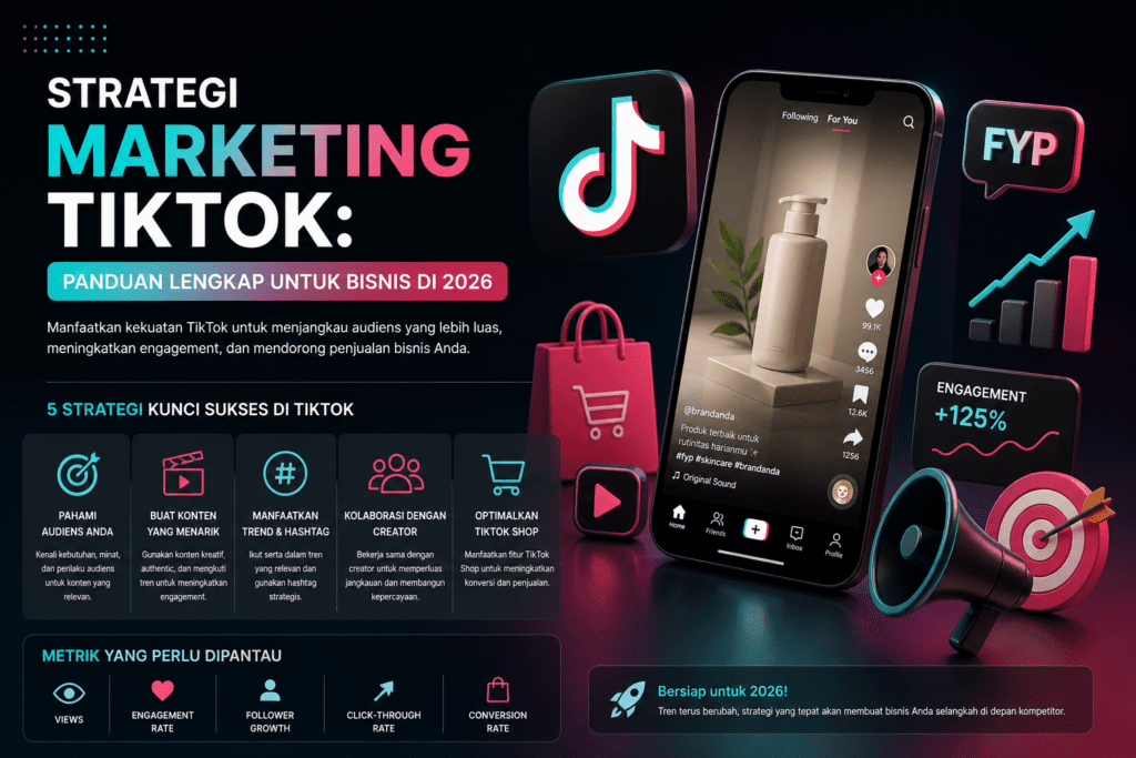 Strategi Marketing TikTok: Panduan Lengkap untuk Bisnis di 2026