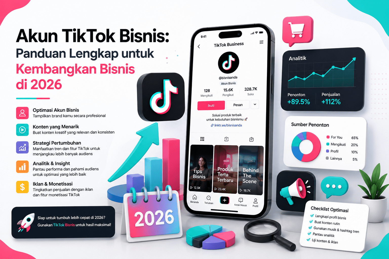 Akun TikTok Bisnis Panduan Lengkap untuk Kembangkan Bisnis di 2026