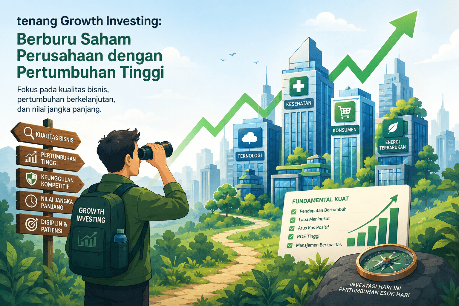 Growth Investing Berburu Saham Perusahaan dengan Pertumbuhan Tinggi