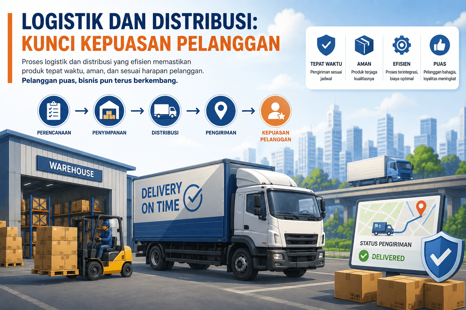 Logistik dan Distribusi Kunci Kepuasan Pelanggan di Era Digital