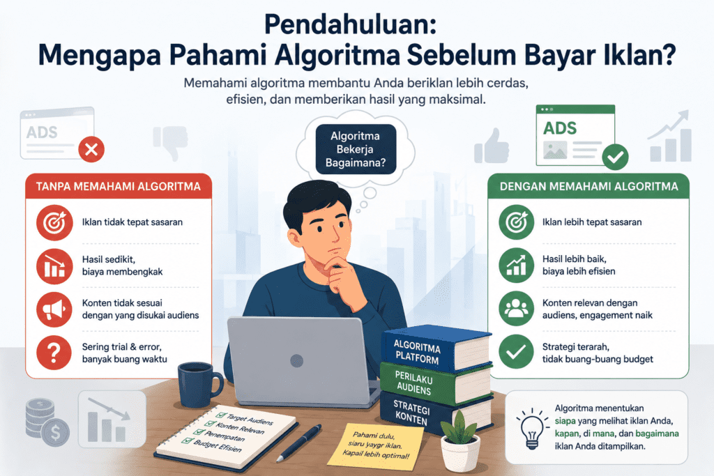 Mengapa Pahami Algoritma Sebelum Bayar Iklan