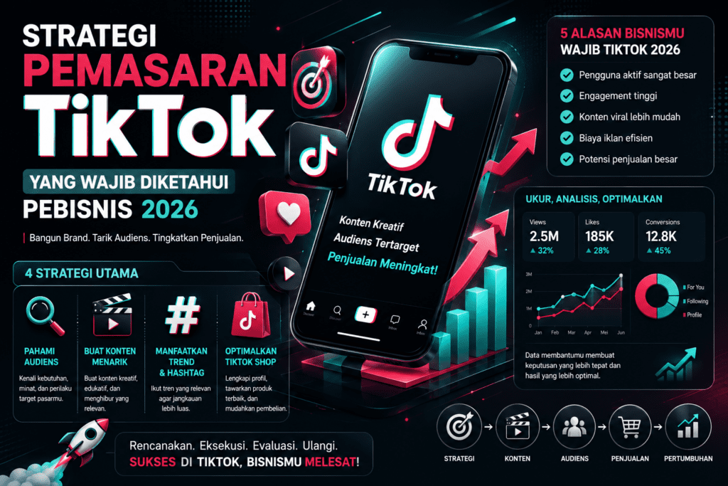 Strategi Pemasaran TikTok yang Wajib Diketahui Pebisnis 2026