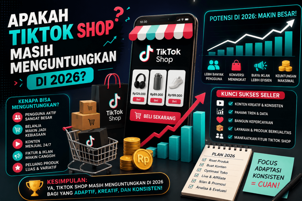 TikTok Shop 2026 Peluang Emas atau Medan Perang Biaya Analisis Lengkap untuk Penjual