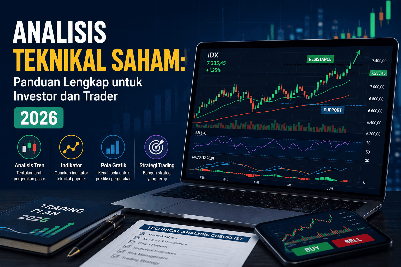 Analisis Teknikal Saham Panduan Lengkap untuk Investor dan Trader 2026