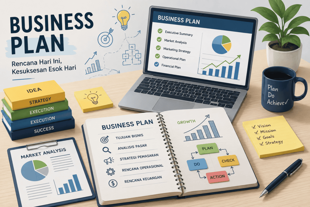 Business Plan Panduan Lengkap Menyusun Rencana Bisnis untuk Kesuksesan Usaha