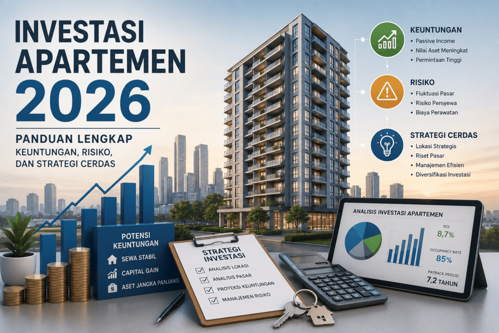 Investasi Apartemen 2026 Panduan Lengkap Keuntungan, Risiko, dan Strategi Cerdas
