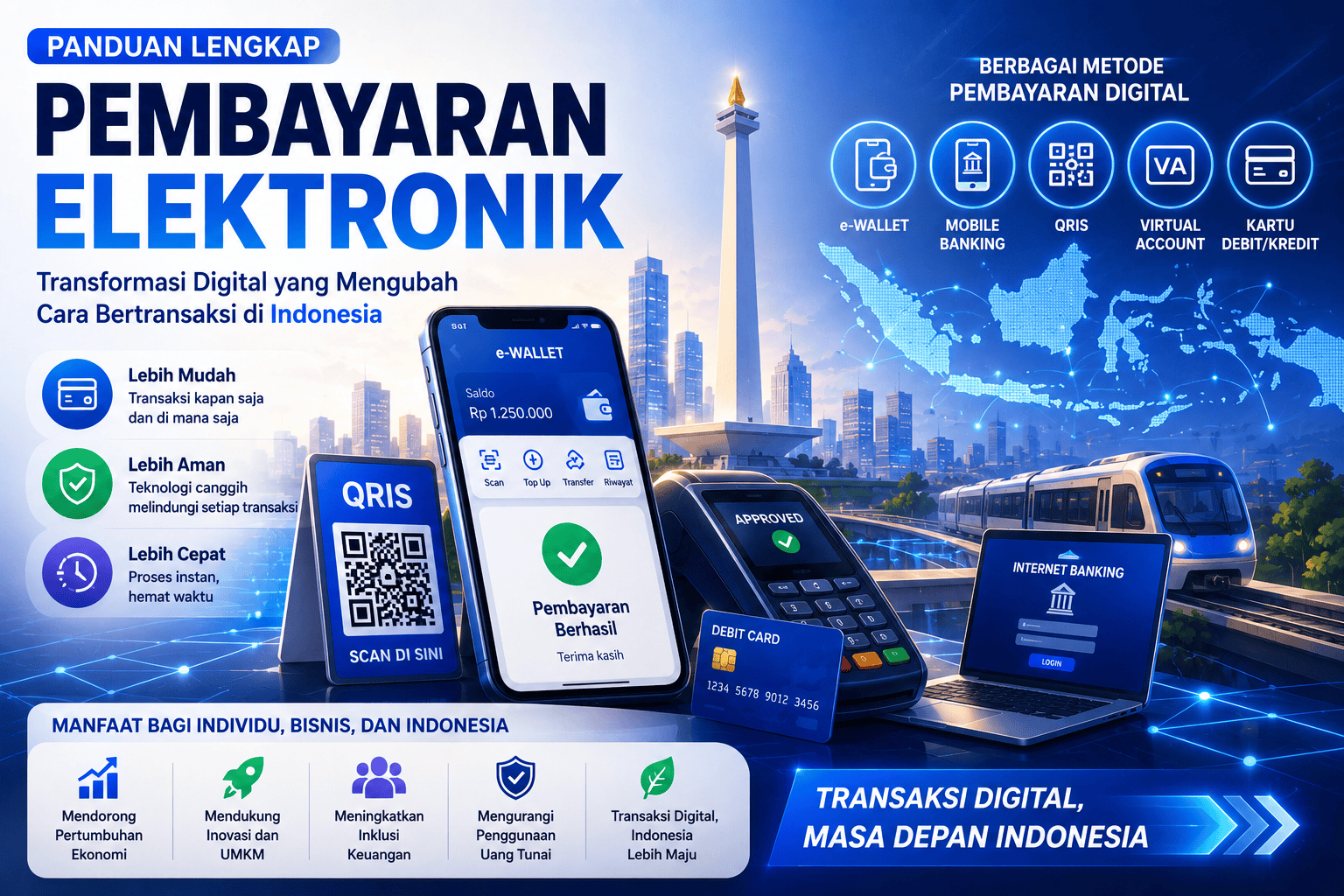 Panduan Lengkap Pembayaran Elektronik Transformasi Digital yang Mengubah Cara Bertransaksi di Indonesia