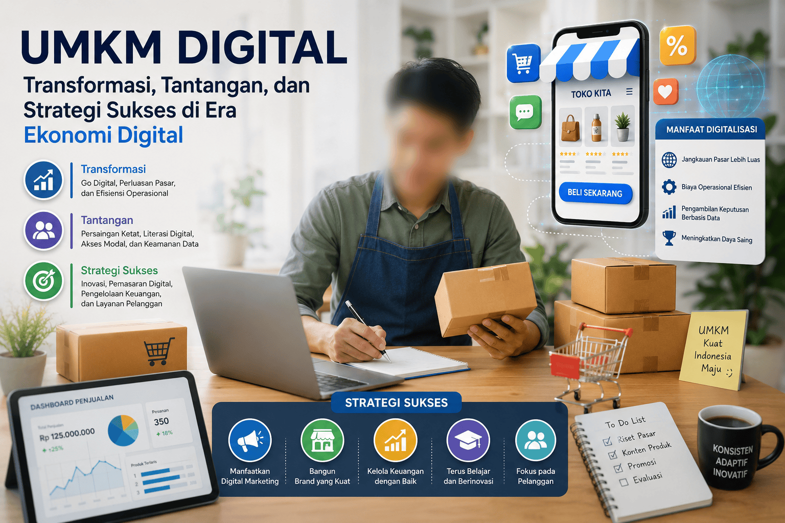 UMKM Digital Transformasi, Tantangan, dan Strategi Sukses di Era Ekonomi Digital