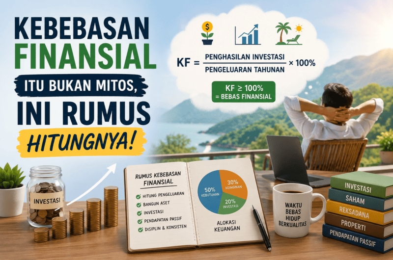 Kebebasan Finansial Itu Bukan Mitos, Ini Rumus Hitungnya!