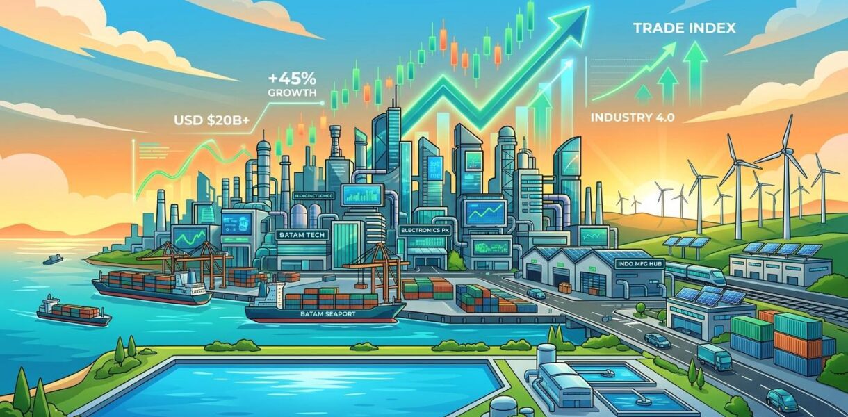 Batam Cuan Besar! Realisasi Investasi Meroket di Tengah Tantangan Lingkungan & Air Baku