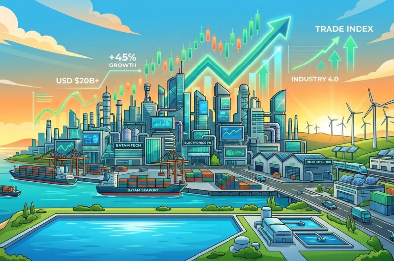 Batam Cuan Besar! Realisasi Investasi Meroket di Tengah Tantangan Lingkungan & Air Baku