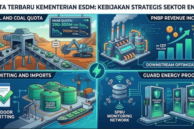 Kebijakan dan Berita Terbaru Kementerian ESDM: Fokus Hilirisasi, Kuota Tambang, dan Efisiensi Energi