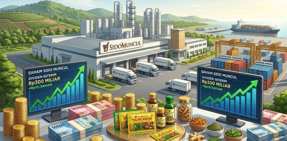 Panduan & Analisis Saham SIDO Pembagian Dividen Interim Rp300 Miliar dan Prospek Bisnis Sido Muncul