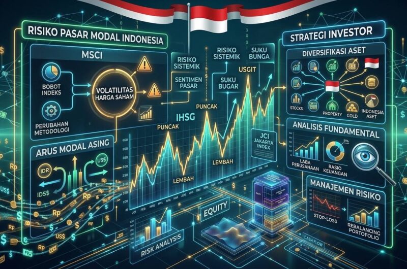 Risiko Pasar Modal Indonesia MSCI, Arus Modal Asing, dan Strategi Investor Menghadapi Volatilitas IHSG