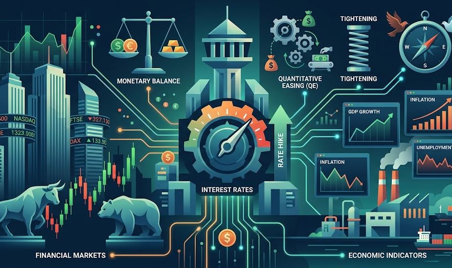 The Fed Tahan Suku Bunga Utama di 3,75% – 4,00%: Sinyal Inflasi dan Kejutan Perpecahan FOMC