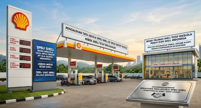Update Shell Indonesia 2026: Alih Kelola SPBU ke SEFAS Group & Penguatan Bisnis Pelumas